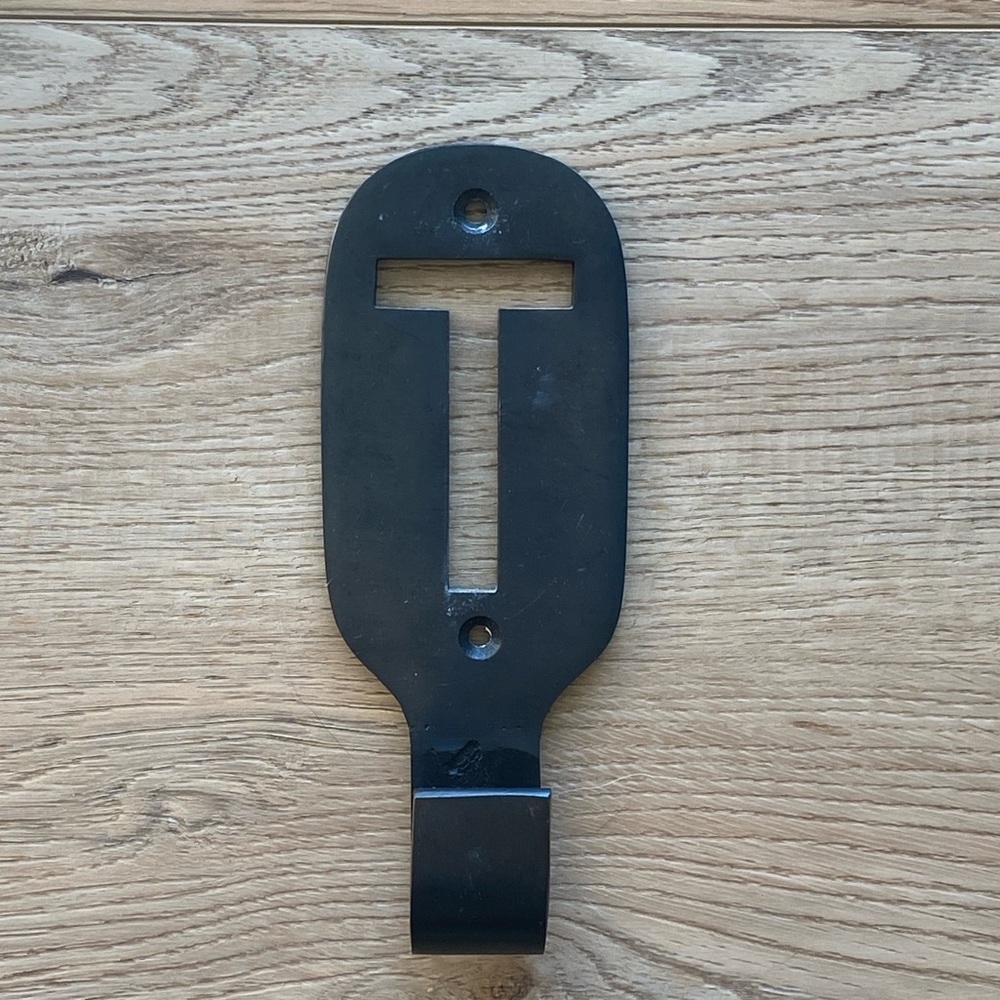 Anthropologie Rustic Typewriter Letter T Hook